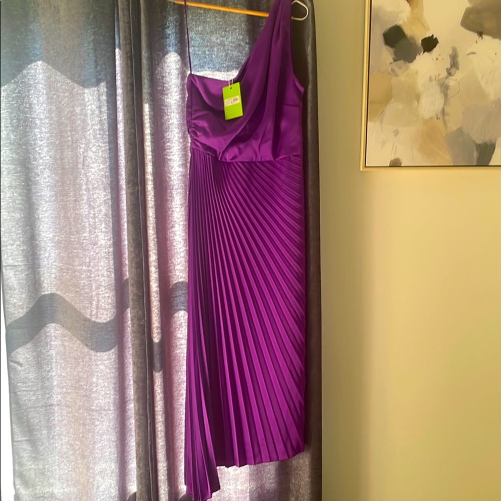 Sam Edelman Purple Asymmetrical Dress
